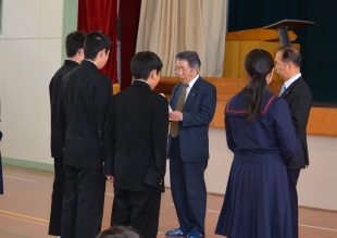 青少年奉仕風景 写真