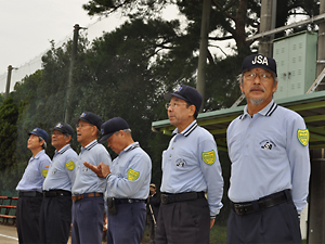 試合風景