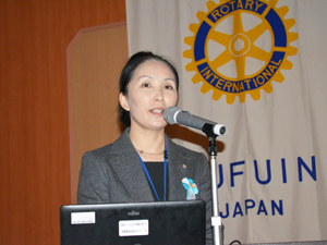 米山学友生　全紅女さん