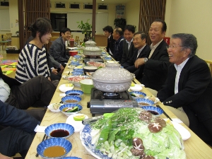 歓迎会風景 写真