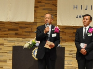 謝辞 県立日出支援学校 寺尾良教校長