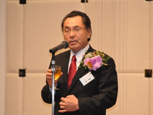 乾杯 小山康直ガバナーエレクト