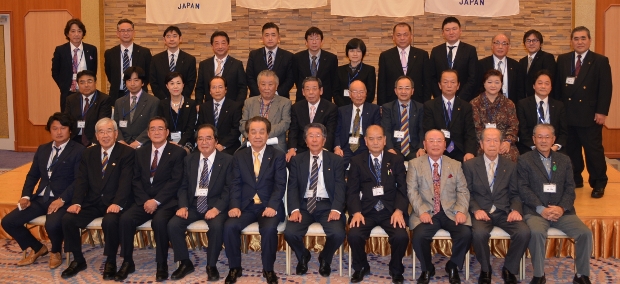 懇親会風景 集合写真